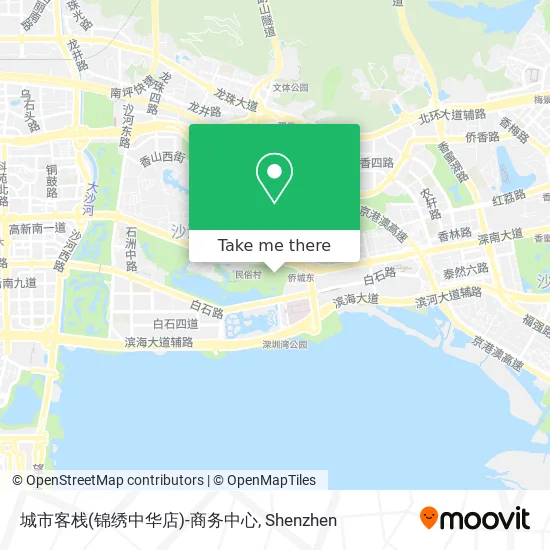城市客栈(锦绣中华店)-商务中心 map
