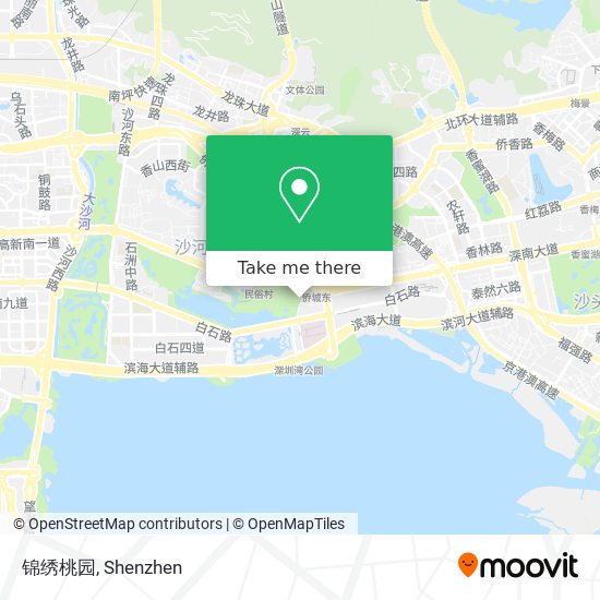锦绣桃园 map