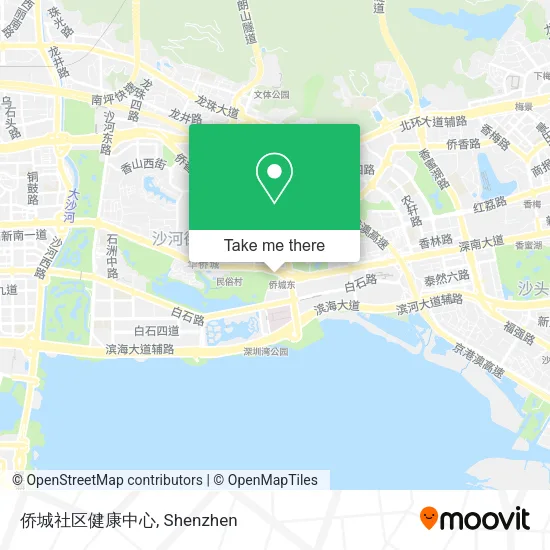 侨城社区健康中心 map