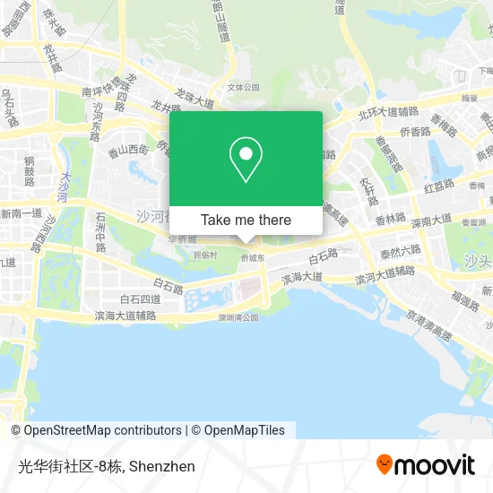 光华街社区-8栋 map