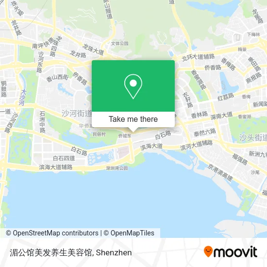 湄公馆美发养生美容馆 map