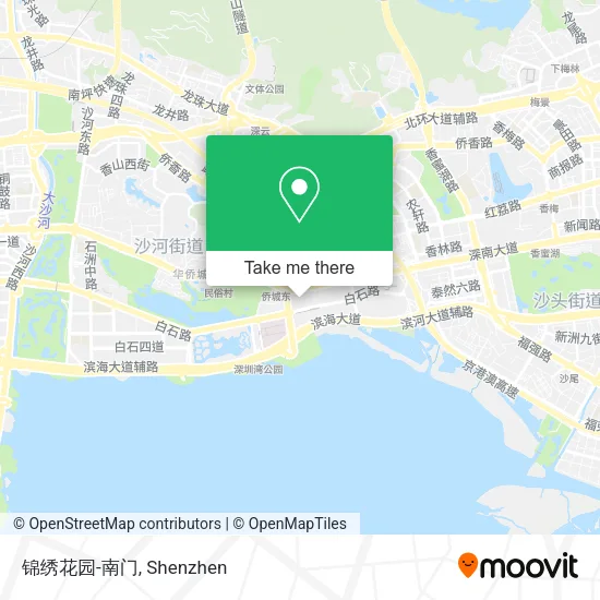 锦绣花园-南门 map