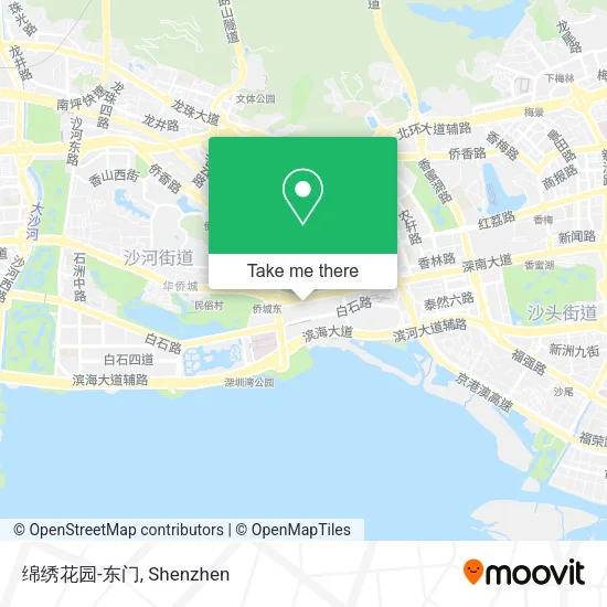 绵绣花园-东门 map