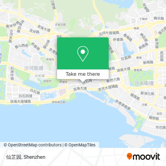 仙芷园 map