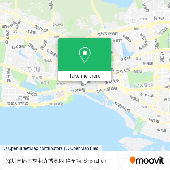 深圳国际园林花卉博览园-停车场 map