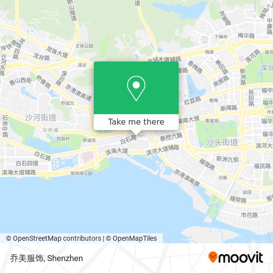 乔美服饰 map