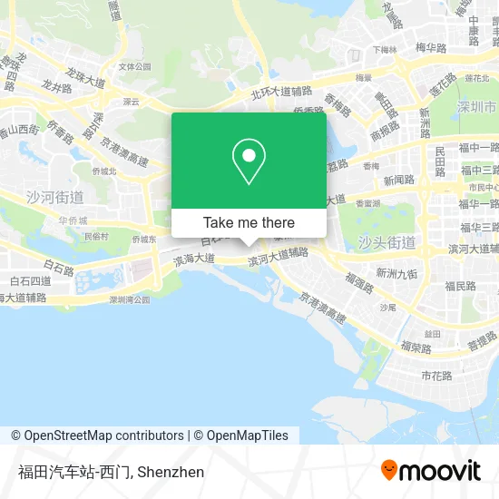 福田汽车站-西门 map