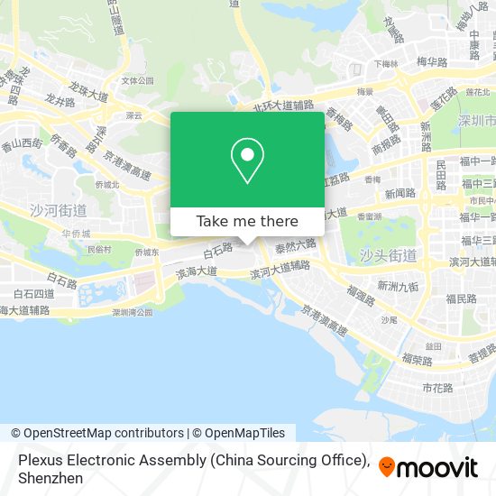 Plexus Electronic Assembly (China Sourcing Office) map