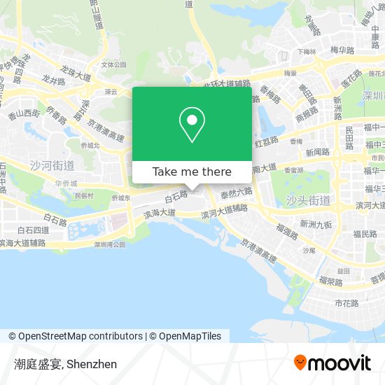 潮庭盛宴 map
