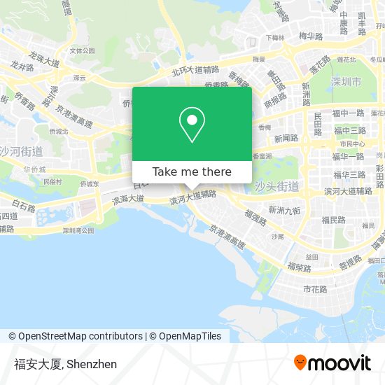 福安大厦 map