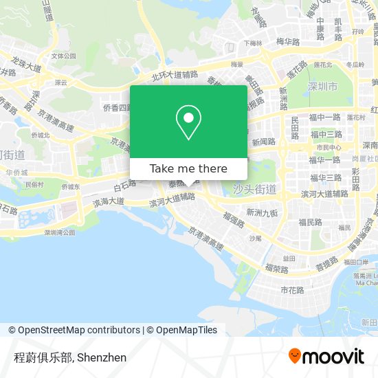 程蔚俱乐部 map