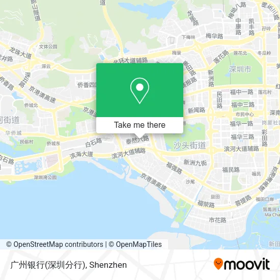 广州银行(深圳分行) map