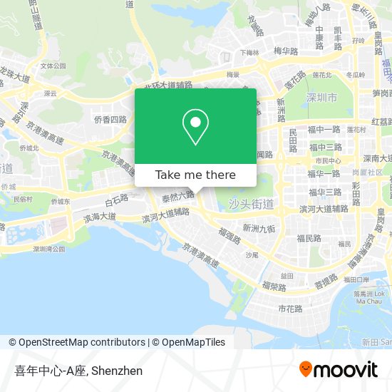 喜年中心-A座 map