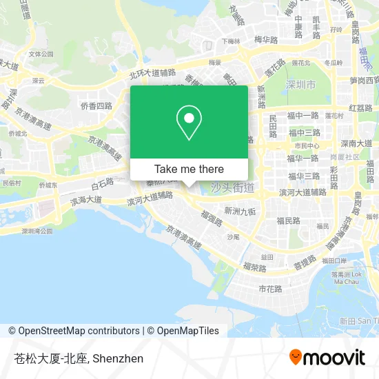 苍松大厦-北座 map