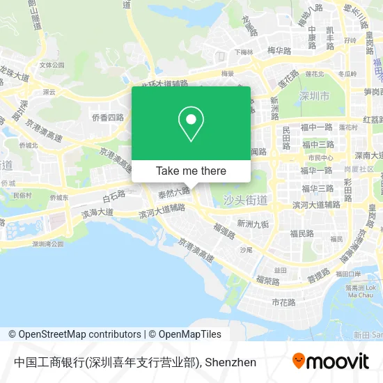 中国工商银行(深圳喜年支行营业部) map