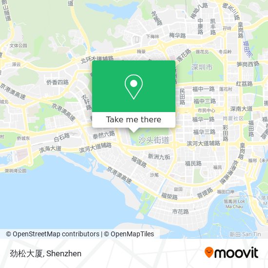 劲松大厦 map