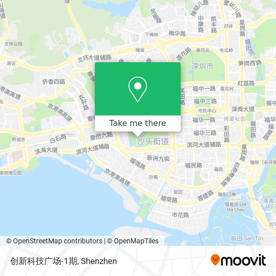 创新科技广场-1期 map