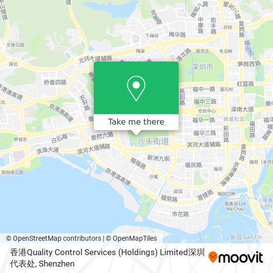 香港Quality Control Services (Holdings) Limited深圳代表处 map