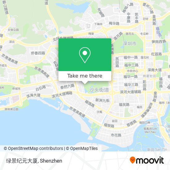 绿景纪元大厦 map