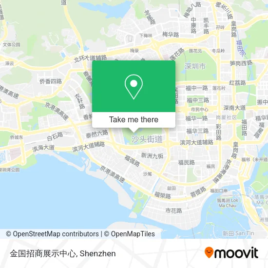 金国招商展示中心 map
