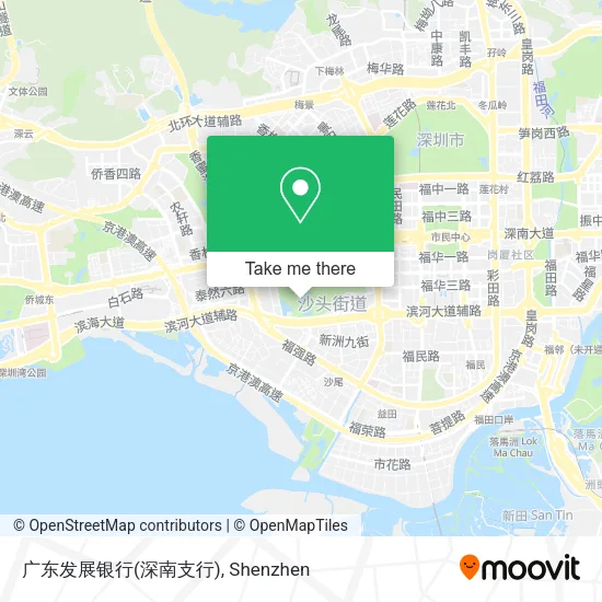 广东发展银行(深南支行) map