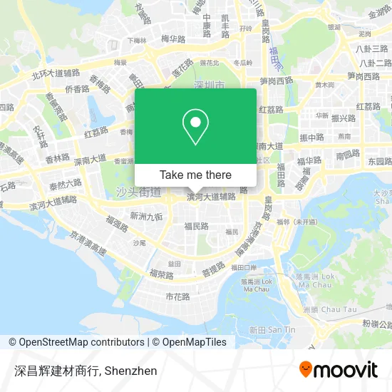 深昌辉建材商行 map