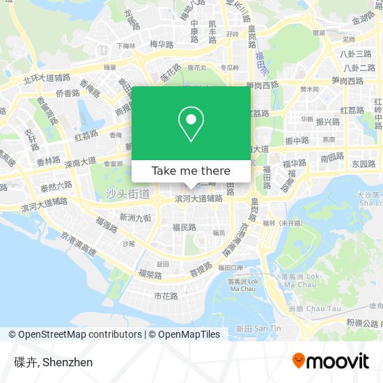 碟卉 map