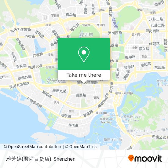雅芳婷(君尚百货店) map