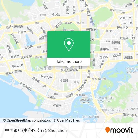 中国银行(中心区支行) map