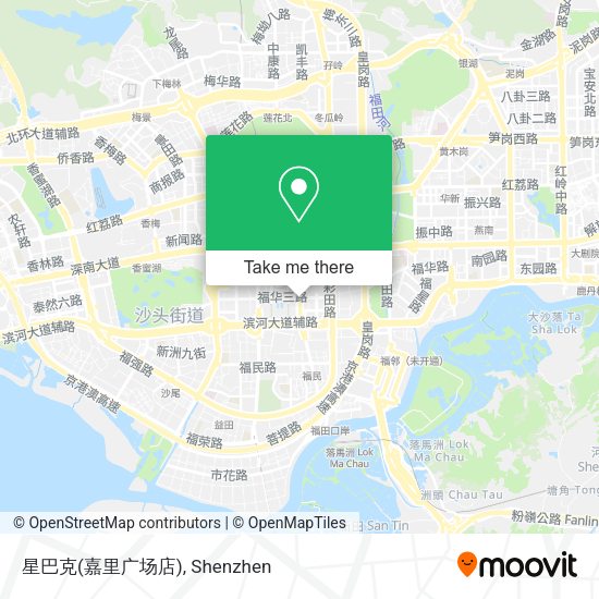 星巴克(嘉里广场店) map