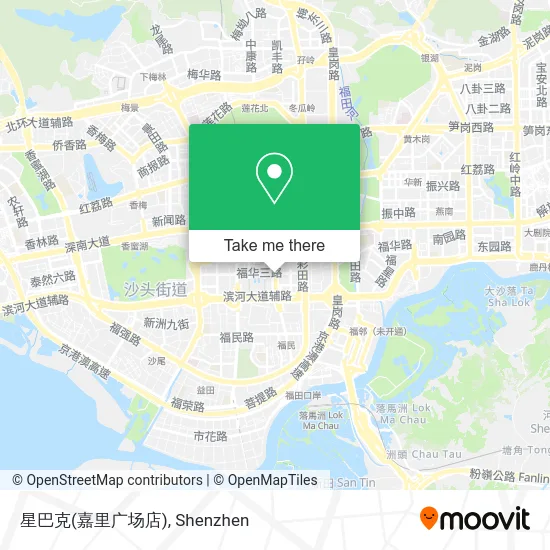星巴克(嘉里广场店) map