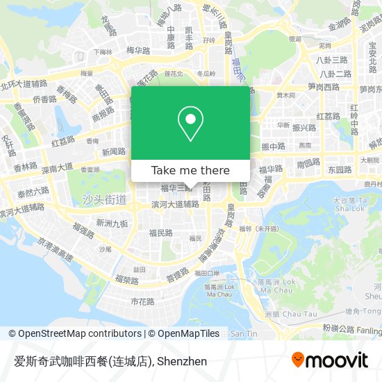 爱斯奇武咖啡西餐(连城店) map