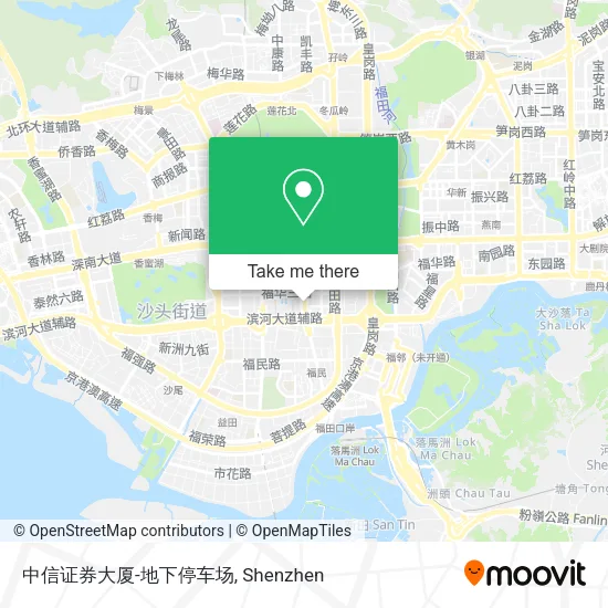 中信证券大厦-地下停车场 map