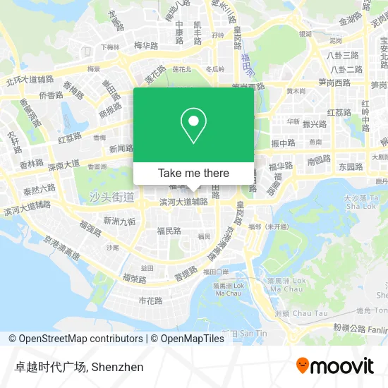 卓越时代广场 map