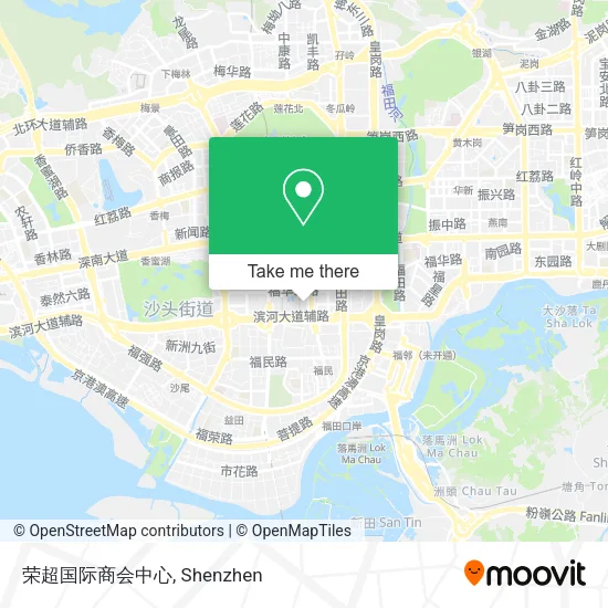 荣超国际商会中心 map