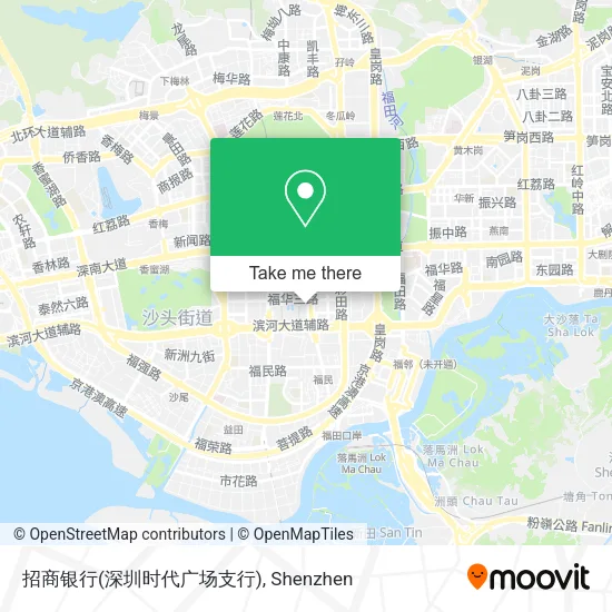 招商银行(深圳时代广场支行) map