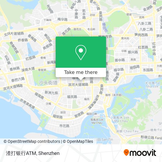 渣打银行ATM map