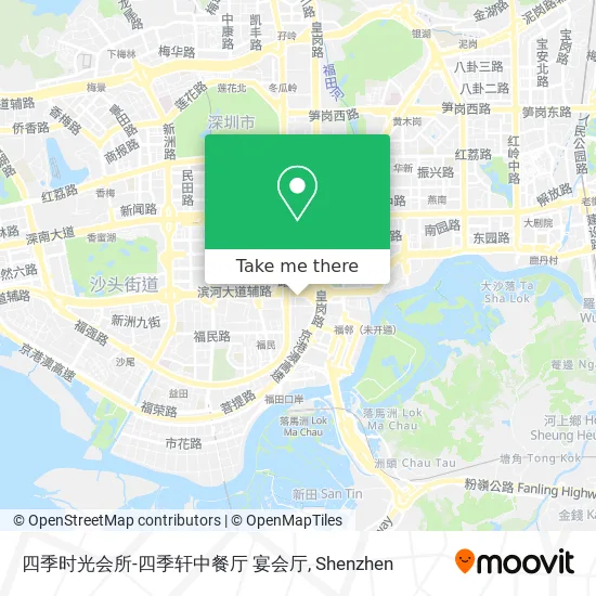 四季时光会所-四季轩中餐厅 宴会厅 map
