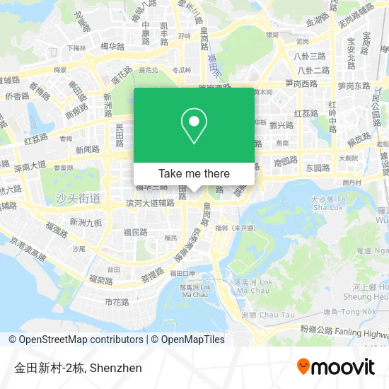 金田新村-2栋 map