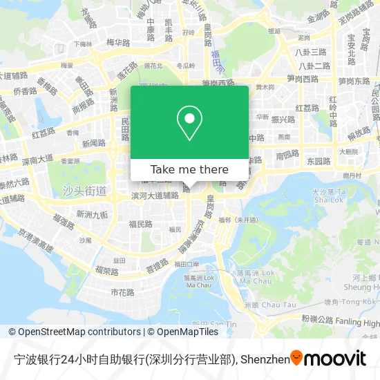 宁波银行24小时自助银行(深圳分行营业部) map