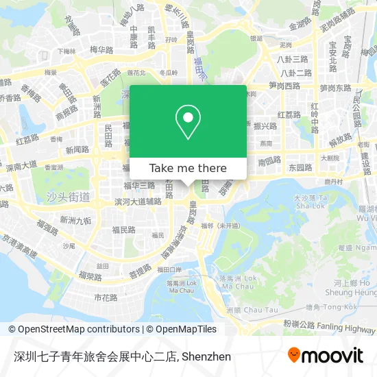 深圳七子青年旅舍会展中心二店 map