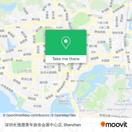 深圳长颈鹿青年旅舍会展中心店 map