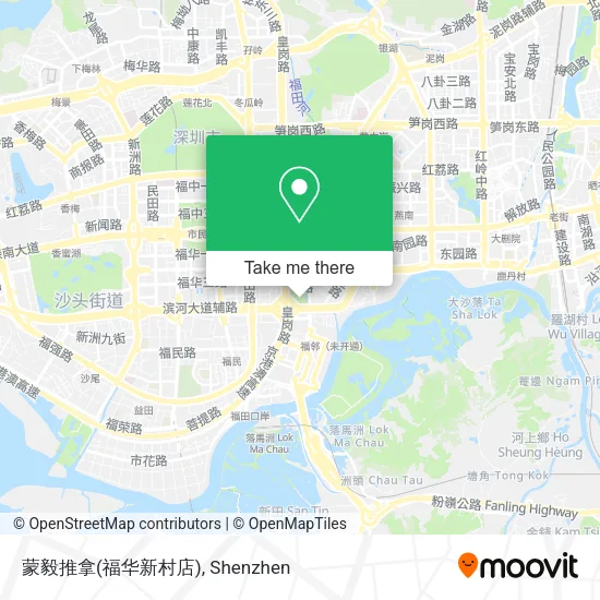 蒙毅推拿(福华新村店) map