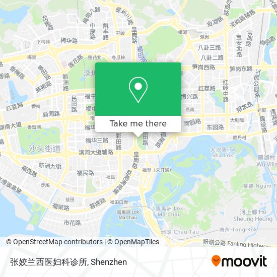 张姣兰西医妇科诊所 map