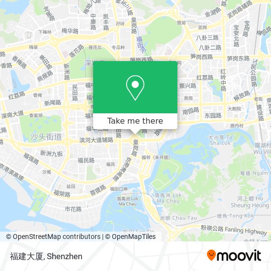 福建大厦 map