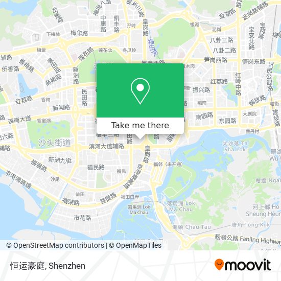 恒运豪庭 map