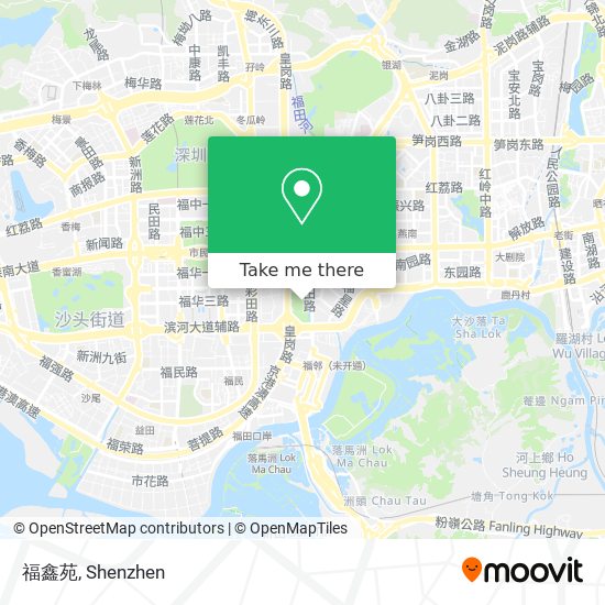 福鑫苑 map