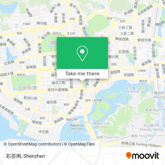 彩荟阁 map