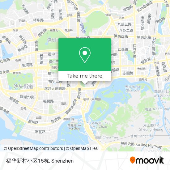 福华新村小区15栋 map