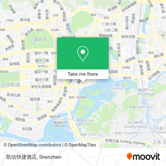 凯信快捷酒店 map